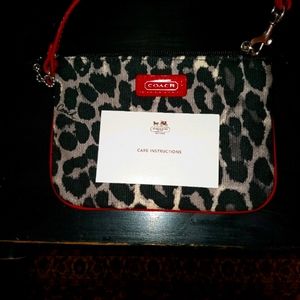 Authentic Coach Wristlet
